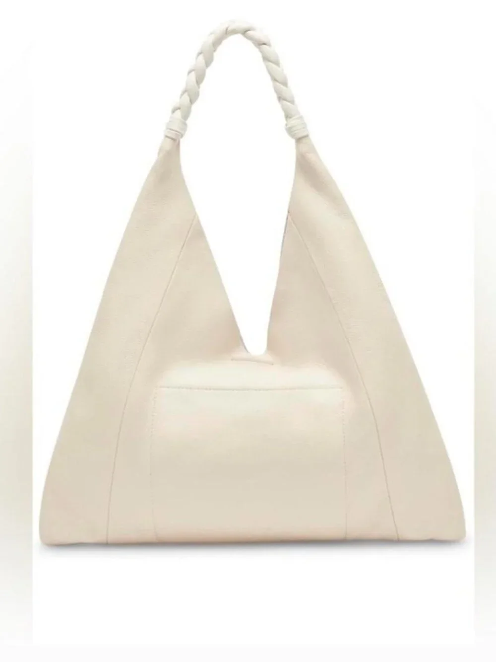Dolce Vita MIA IVORY LEATHER HOBO TOTE